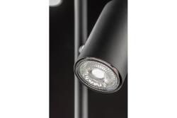 Decor Lámpara de pie VENETO IP20 máx. 20W 3 x GU10 negra 1208963349