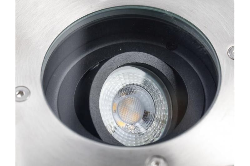 Decor Luminaria INRUN BETA-O con ángulo ajustable máx. 50 W GU10 IP67 AC220-240V 50/60Hz inox. 1208963698