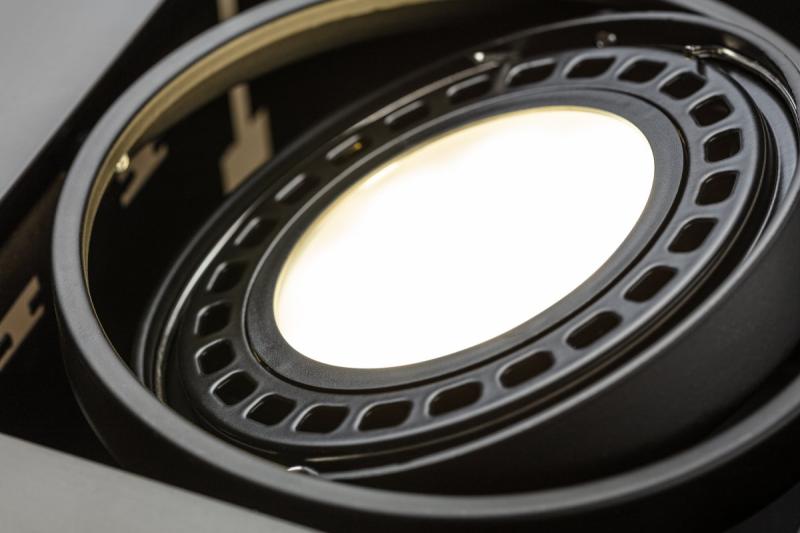 Decor Luminaria de techo PIREO empotrada INDIVIDUAL negra/negra. 1208963774