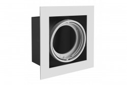 Decor Accesorio empotrado PIREO individual gris/gris 1208963775
