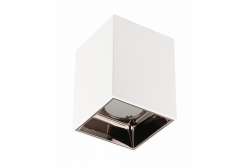 Decor Luminaria de techo ARIES PC 77x100mm IP20 máximo 20W cuadrada blanco/negro cromado 1208963816