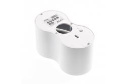 Decor Luminaria de techo AVEIRO DUO de aluminio 160x80x85mm IP20 máx. 20W*2 redonda blanca. 1208963827