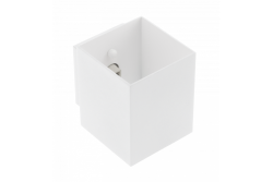 Decor Aplique de pared CAMPIONE de aluminio G9 IP20 máx. 40W IP20 cuadrado blanco. 1208963850