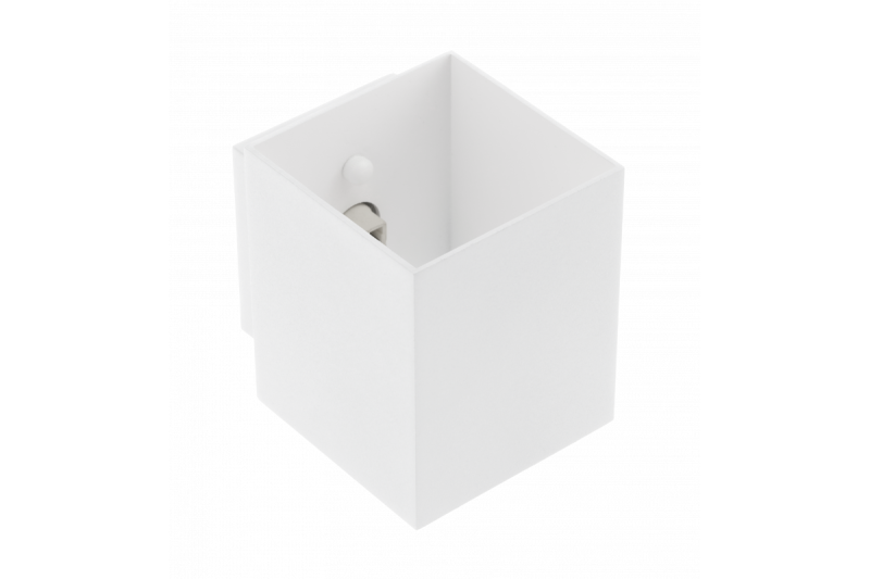 Decor Aplique de pared CAMPIONE de aluminio G9 IP20 máx. 40W IP20 cuadrado blanco. 1208963850