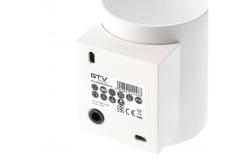 Decor Aplique de pared CAMPIONE de aluminio G9 IP20 máx. 40W IP20 redondo blanco. 1208963852