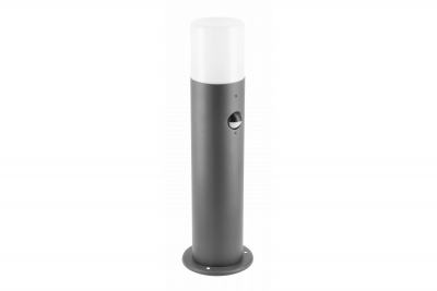 Decor Luminaria de jardín CORTA-P PIR 40 E27 MAX.25W IP44 AC220-240V 50-60Hz poste grafito 1208963862