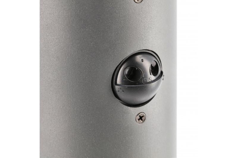 Decor Luminaria de jardín CORTA-P PIR 40 E27 MAX.25W IP44 AC220-240V 50-60Hz poste grafito 1208963862