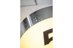 Decor Eso luz de pared montada E27 MAX. 11W IP54 AC220-240V 50/60Hz inox. 1208963874