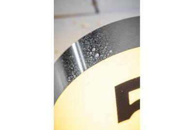 Decor Eso luz de pared montada E27 MAX. 11W IP54 AC220-240V 50/60Hz inox. 1208963874