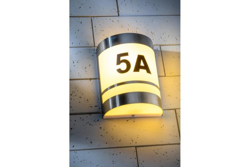 Decor Eso luz de pared montada E27 MAX. 11W IP54 AC220-240V 50/60Hz inox. 1208963874