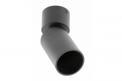 Decor Luminaria de techo FARGO MINI de aluminio 56x150mm IP20 máx. 20W redonda negra. 1208963877