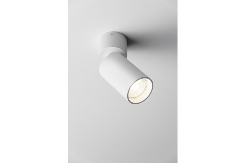 Decor Luminaria de techo FARGO MINI de aluminio 56x150mm IP20 máx. 20W redonda blanca. 1208963879