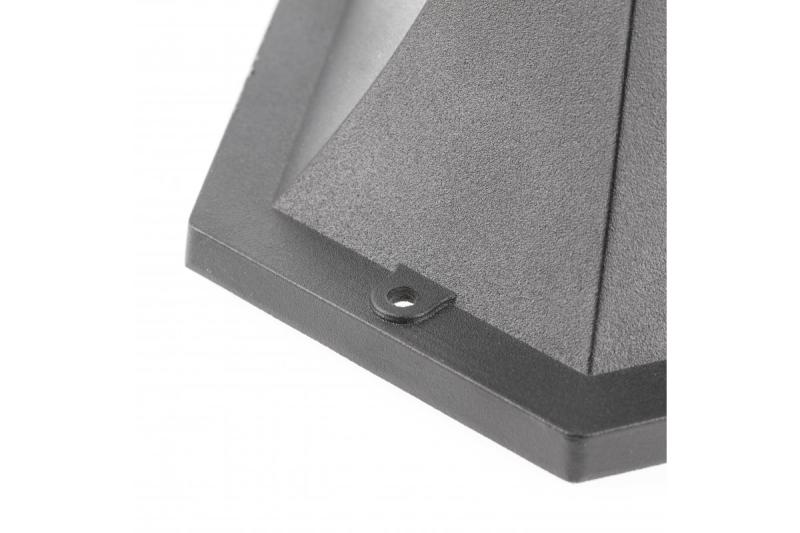 Decor Luminaria de jardín GRANDE-P 31 E27 MAX.60W IP54 AC220-240V 50-60Hz poste negro. 1208963886
