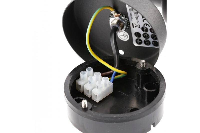 Decor KERTA-A luz de jardín E27 MAX.12W IP44 AC220-240V 50-60Hz lámpara de pared simple en la parte superior de grafito. 1208963906