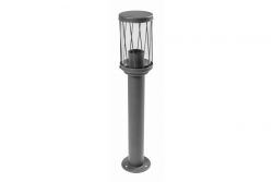 Decor KERTA-P 50 luz de jardín E27 MAX.12W IP44 AC220-240V 50-60Hz baliza grafito 1208963907