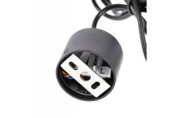 Decor Luminaria suspendida LAGOS GU10 de aluminio IP20 máx. 20W negro. 1208963909