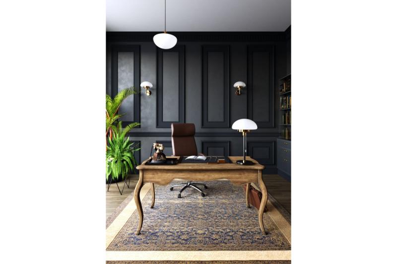 Decor Lámpara de mesa LAMIA 9936 máx. 250V 50/60Hz 1*E27 máx. 40 W dia. 30 6 cm IP20 crema 1208963913