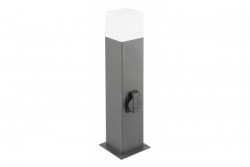 Decor Accesorio de jardín LARGO-P 50 E27 MAX.15W IP44 AC220-240V 50-60Hz máx. 2500W poste de montaje grafito. 1208963919