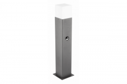 Decor Luminaria de jardín LARGO-P PIR 50 E27 MAX.15W IP44 AC220-240V 50-60Hz poste grafito 1208963920