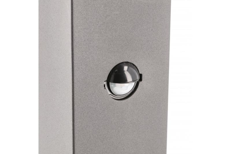 Decor Luminaria de jardín LARGO-P PIR 50 E27 MAX.15W IP44 AC220-240V 50-60Hz poste grafito 1208963920