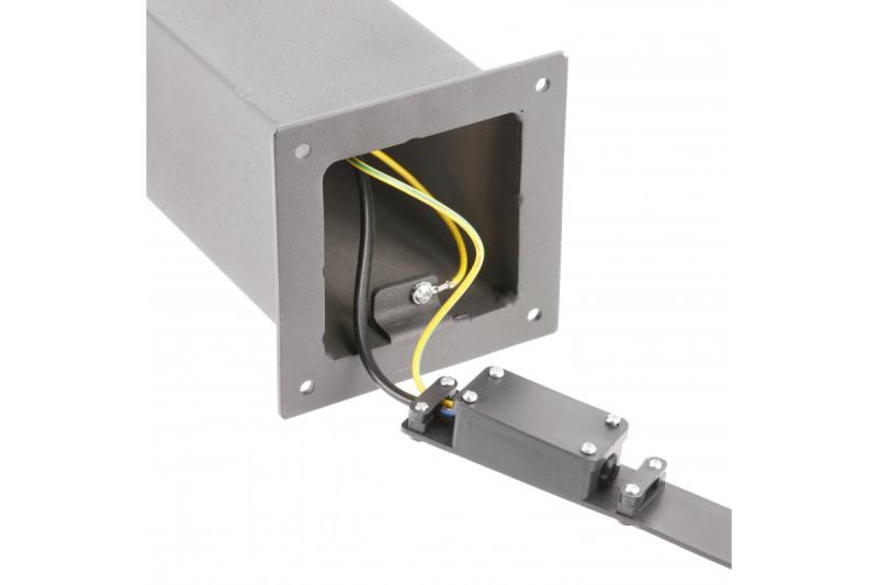 Decor Luminaria de jardín LARGO-P PIR 50 E27 MAX.15W IP44 AC220-240V 50-60Hz poste grafito 1208963920