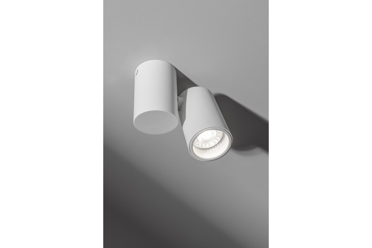 Decor Luminaria de techo LUPO de aluminio 11.6x5.6x11.5 IP20 1*GU10 máx. 50W redonda blanca. 1208963927 - Productafbeelding 7