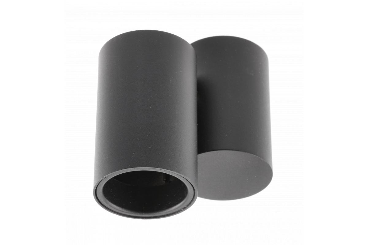 Decor Luminaria de techo LUPO de aluminio 11.6x5.6x11.5 IP20 1*GU10 máx. 50W redonda negra. 1208963928 - Productafbeelding 2