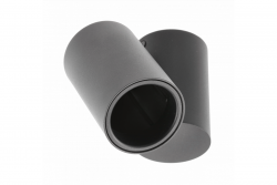 Decor Luminaria de techo LUPO de aluminio 11.6x5.6x11.5 IP20 1*GU10 máx. 50W redonda negra. 1208963928