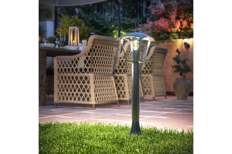 Decor Accesorio de jardín MARINA-P E27 MAX.20W IP54 AC220-240V 50-60Hz columna negra. 1208963931