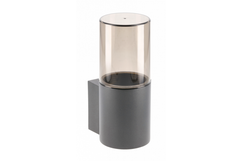 Decor Luminaria de jardín MEDIO-AU E27 MAX.15W IP54 AC220-240V 50-60Hz lámpara de pared superior grafito. 1208963937