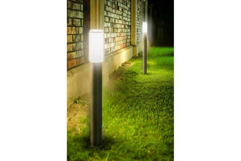 Decor Luminaria de jardín MILAN-P 100 E27 MAX.40W IP54 AC220-240V 50-60Hz poste inox 1208963943