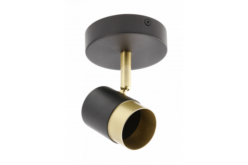 Decor Luminaria de techo ORIO de aluminio 11.6x5.6x11.5 IP20 1*Gu10 máx. 50W redonda negra. 1208963969