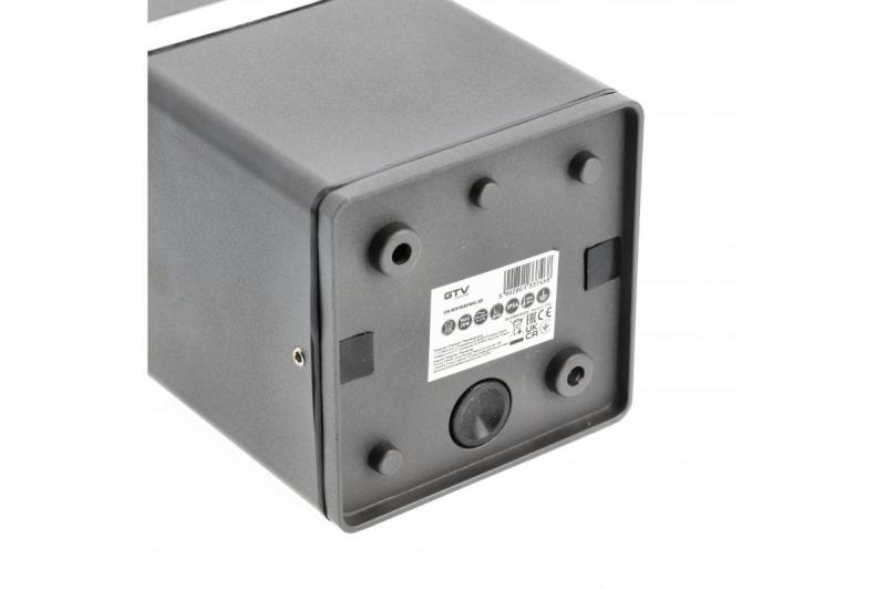 Decor Luminaria de techo RIVEN alum 102x120 IP54 máximo 35W cuadrada grafito 1208963983