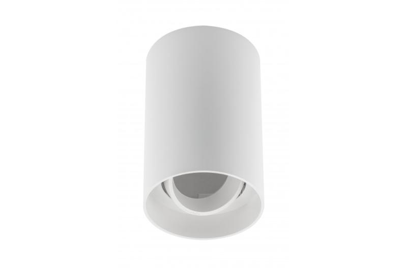 Decor Luminaria de techo RESTO PC φ80x125mm IP20 máx. 20W redonda blanca. 1208963986