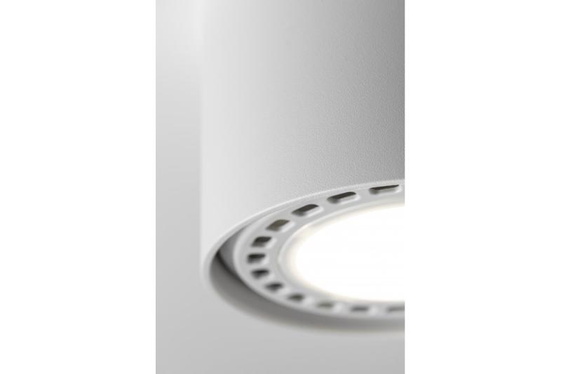 Decor Luminaria de techo SAKURA alum. 120x85 IP20 ES111 GU10 redonda blanca 1208963990