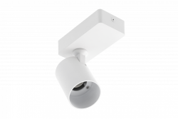 Decor Aplique de pared SANTO de aluminio IP20 máx. 20W redondo individual blanco. 1208963994
