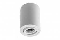 Decor Superficie de montaje de lámpara SENSA de aluminio 85x115 IP20 máximo 50W carcasa redonda blanca. 1208964003