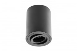 Decor Superficie de montaje de lámpara SENSA de aluminio 85x115 IP20 máximo 50W carcasa redonda negra. 1208964004