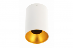 Decor Luminaria de techo TENSA alum. 96x140 IP20 GU10 redonda blanca 1208964019