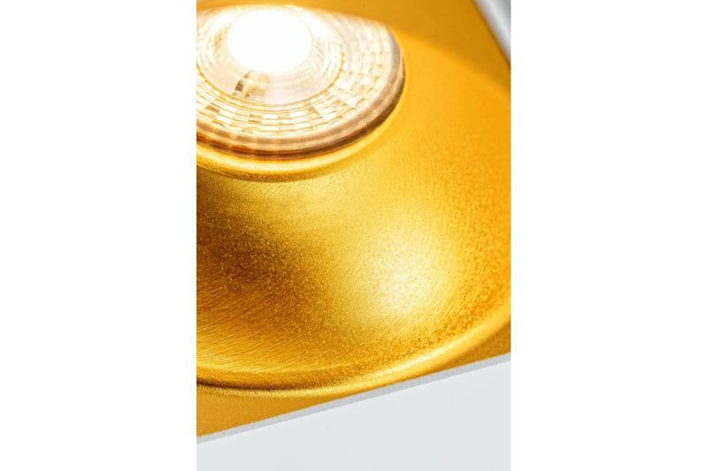 Decor Luminaria de techo TENSA alum. 90x90x140 IP20 GU10 cuadrada blanca 1208964021