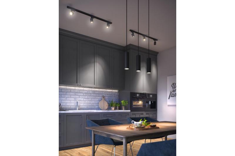 Decor Lámpara suspendida TRESOS 3xGU10 de aluminio IP20 máx. 3x20W 1208964028