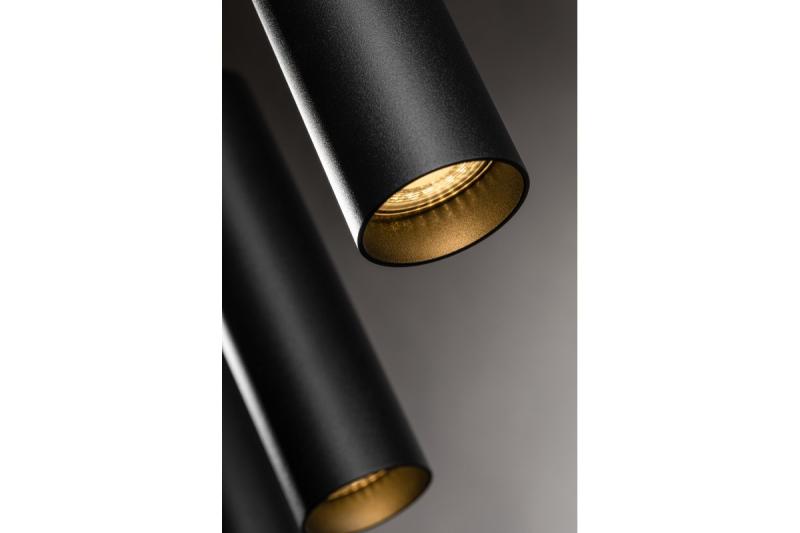 Decor Luminaria suspendida TRESOS II 3xGU10 de aluminio IP20 máx. 3x20W negro. 1208964030