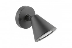 Decor Luminaria de jardín LUSTINO-D GU10 MAX.20W IP44 AC220-240V 50-60Hz lámpara de pared inferior grafito. 1208964032