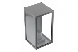 Decor Accesorio de jardín VENTANA-AU E27 MAX.20W IP54 AC220-240V 50-60Hz aplique superior recto negro. 1208964048