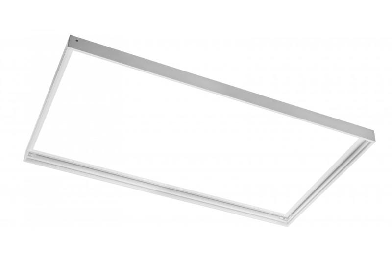 MARCO PARA MONTAJE SUPERFICIAL DE PANEL LED 30x60cm (KING), blanco 1208965295