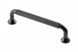 Estructura de manija de aluminio C=128 negro mate 1208965648
