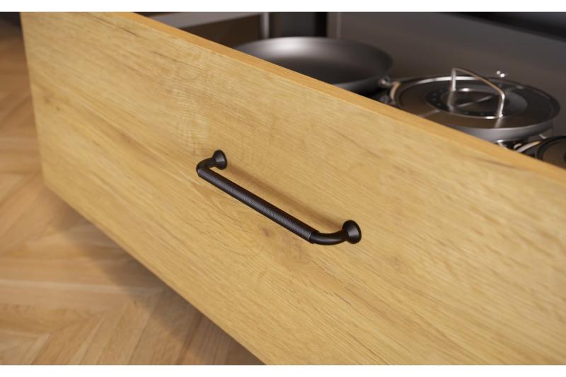 Estructura de mango de aluminio C=192 mate negro 1208965649