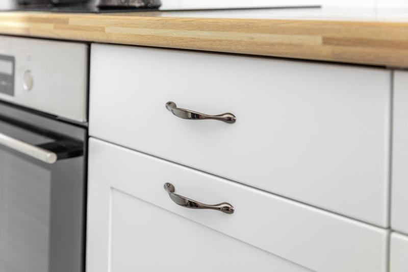 Manija de Zamak CAMAIO C=128mm cromo negro 1208965927