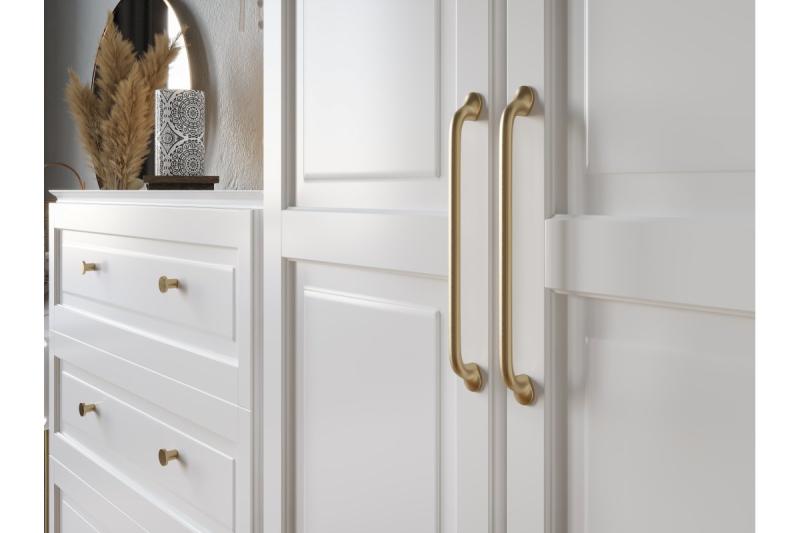 Fabricio C=128 mm cepillado oro 1208965996