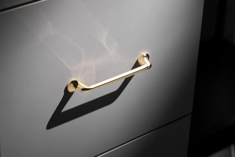 Soporte FABRICIO C=192 mm latón 1208965998